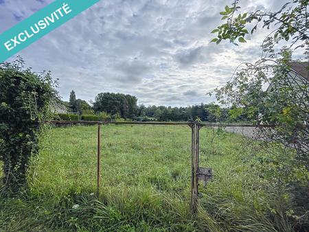 spacieux terrain constructible de 2281 m² proche longueville