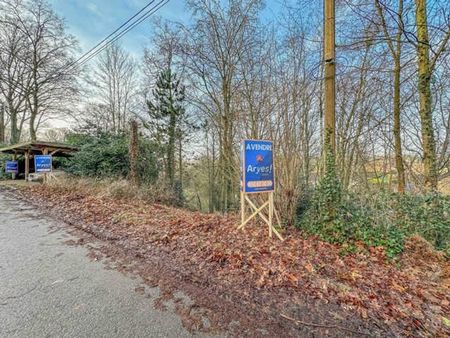 terrain de 10 ares dans un cadre boisé  à 5 minutes de lln