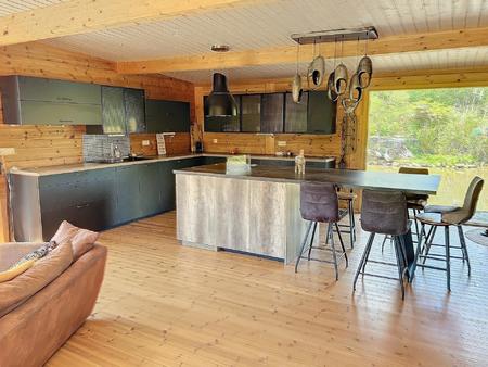 magnifique propriété de 2021 en bois finlandais de 135 m² + studio indépendant de30m2 à la