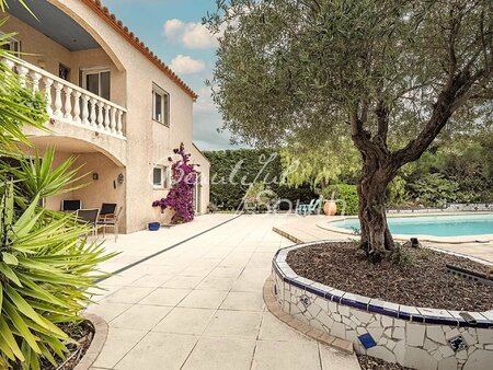 villa avec jardin  piscine  vues et dependance  villelongue dels monts
