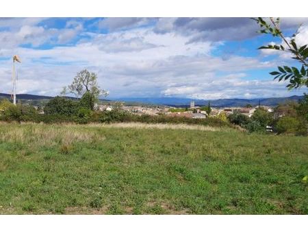 vente terrain à construire 440 m² chomérac (07210)