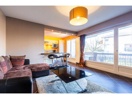 annecy - meythet - appartement 2 pieces - meuble - 42.22 m² + parking de copropriete - cha