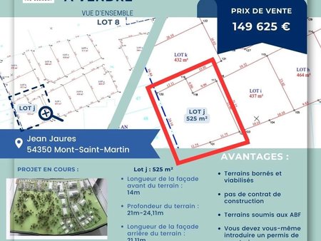 the element - lot 8 - n° j - terrain nu constructible