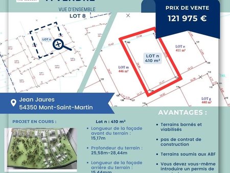 the element - lot 8 - n° n - terrain nu constructible