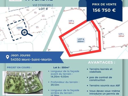 the element - lot 9 - n°b - terrain nu constructible