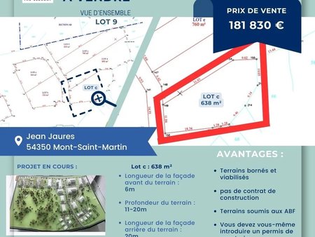 the element - lot 9 - n°c - terrain nu constructible