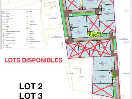 vente terrain à guénin (56150) : à vendre / 647m² guénin