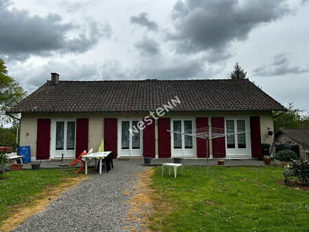 maison de plain-pied sur sous-sol à dournazac avec grange et terrain