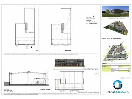 location d'entrepôt de 338 m² à voiron - 38500