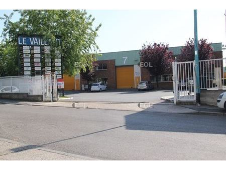 location d'entrepôt de 650 m² à le bourget - 93350