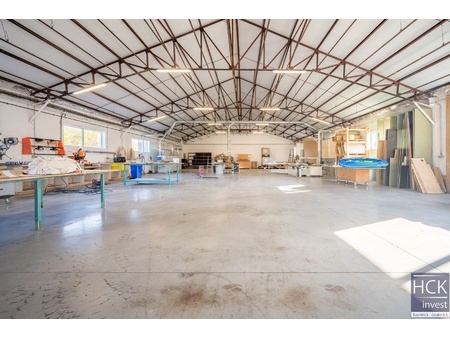 waregem - magazijn met werkplaats  bureau en berging met vloeropp. 501 m²