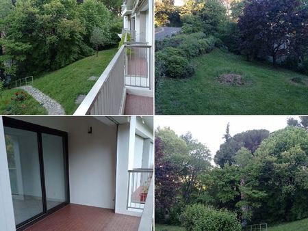 location f2 50 m2 avec terrasse 12m2 sans vis à vis