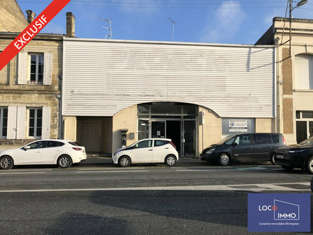 location de local commercial de 342 m² à libourne - 33500