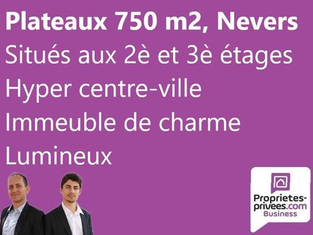 vente locaux professionnels 750 m²