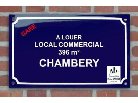 local commercial chambery gare