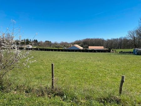 couzeix terrain 1154 m² plat