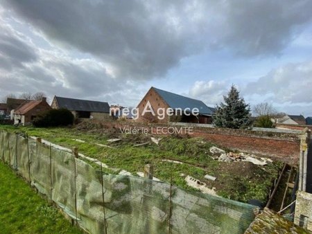 en vente terrain constructible 7 ares – 83 000 € |rieux-en-cambrésis