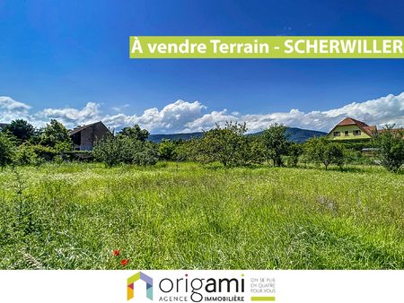 terrain - 1 118m² - scherwiller