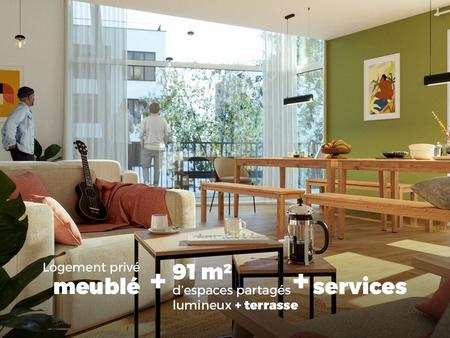 location appartement t1 meublé à angers capucins verneau (49000) : à louer t1 meublé / 18m