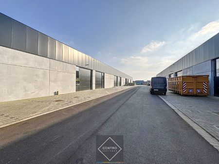 moderne bedrijfsruimte te huur: 158m² opslag -en productiemogelijkheden   incl. 2 parkings