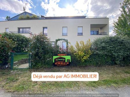 appartement talensac 3 pièces 70 m2 avec terrasse  jardin + garage