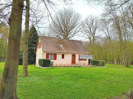 10 min houdan maison 4 chambres  sous sol total  jardin arboré