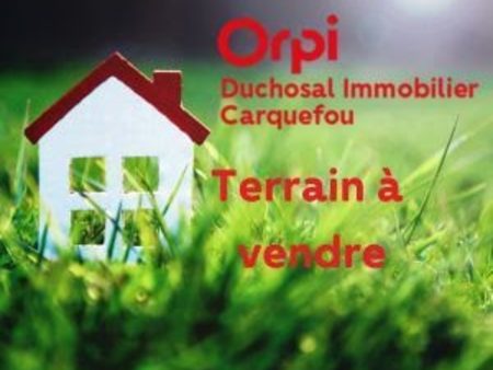 vente terrain 450 m²