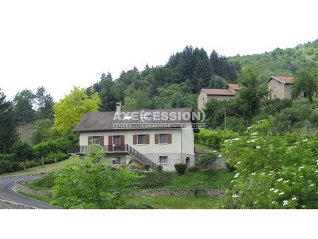 st martin de valamas maison intérieur esprit chalet dans cadre bucolique