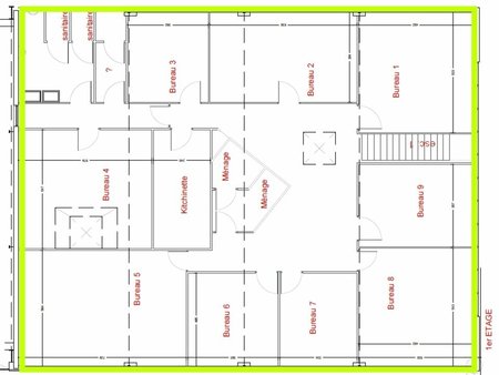 location de bureau de 340 m² à colmar - 68000