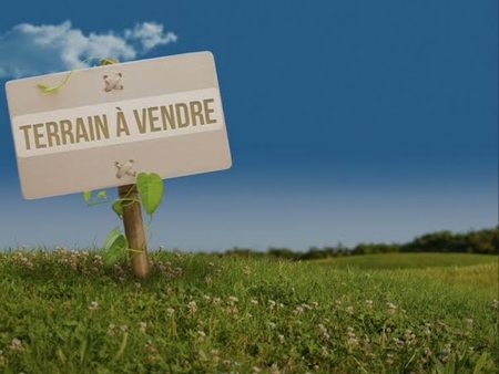 vente terrain 500 m²