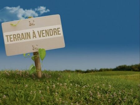 vente terrain 660 m²