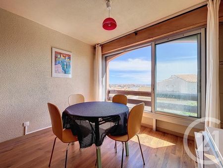 appartement studio cabine à vendre - 1 pièce - 25 29 m2 - le cap d agde - 34 - languedoc-r