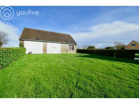 hangar transformable de 80 m2 sur un terrain constructible de 1650 m2 environ