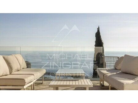 magnificent flat with panoramic sea view  cap d'ail  pr 06320 sale residence/apartment