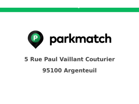 location parking argenteuil (95100)