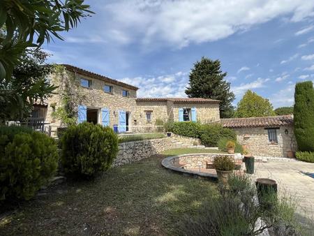 villa en pierre avec appartement - saint paul en forêt