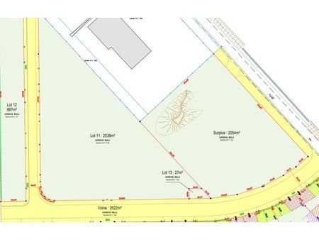 vente terrain à construire 440 m² tremblay-les-villages (28170)