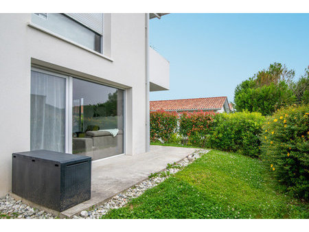 saint-martin-de-seignanx appartement t4 de 74 55 m² - plain pied terrasse et jardin privat