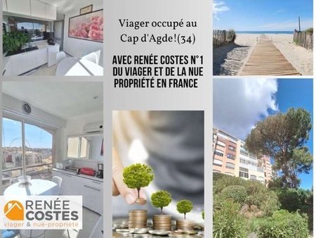 viager occupé - h69 ans - agde (34300)