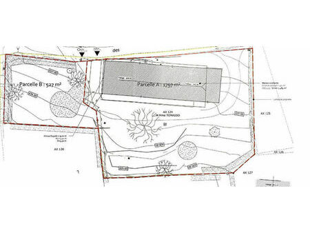 vente terrain 527m2 sillingy 74330 - 290000 € - surface privée