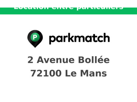 location parking le mans (72100)