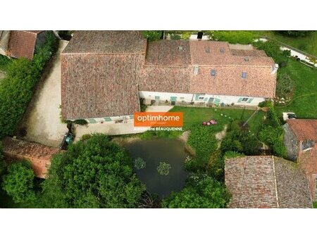 maison de compagne de 4 chambres avec jardin  grange et dépendances a vendre a 86400 blanz