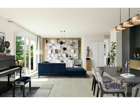 vente appartement 2 pièces 48 m² reignier-ésery (74930)