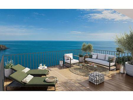vue mer imprenable - magnifique villa t4 d'environ 100 m² + 2 parkings !