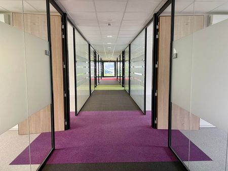 bureaux (+- 1000m2) lumineux et flexibles