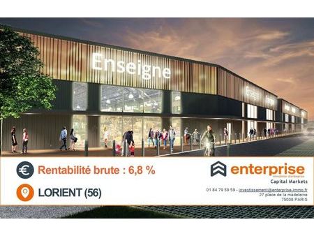 vente commerce 1050 m² châteaubriant (44110)