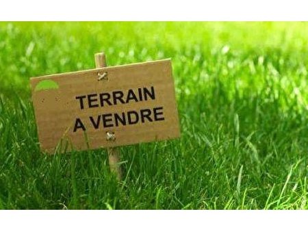 vente terrain 861 m²