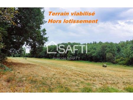 vente terrain 1188 m² montjoire (31380)