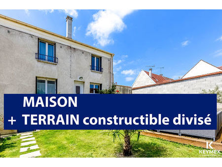 maison champagne sur oise et un terrain constructible