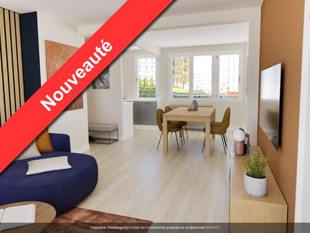 vente appartement saint-quentin (02100) 4 pièces 66m²  60 000€